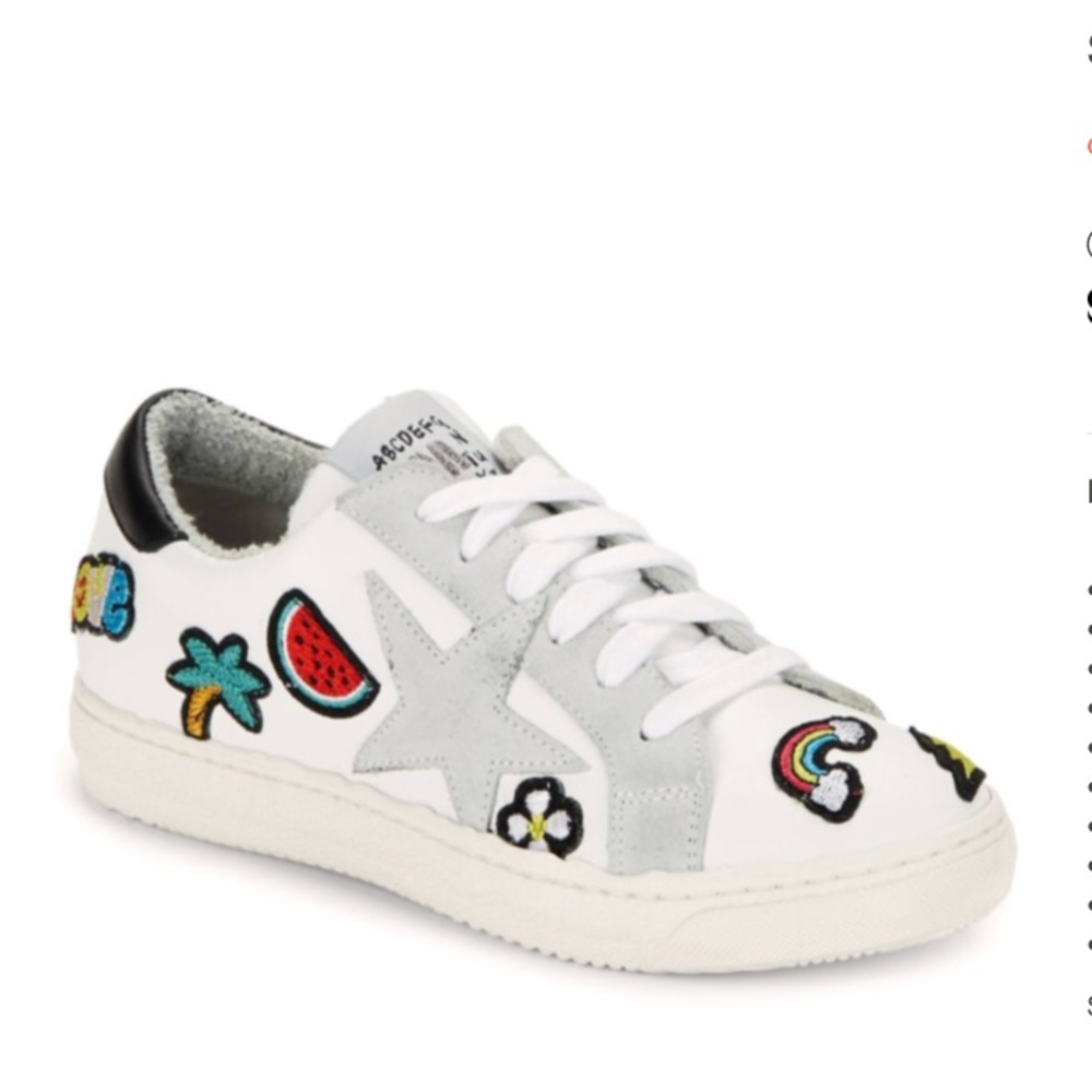 Méliné
Embroidered Low-Top Sneakers size 8 ITALY